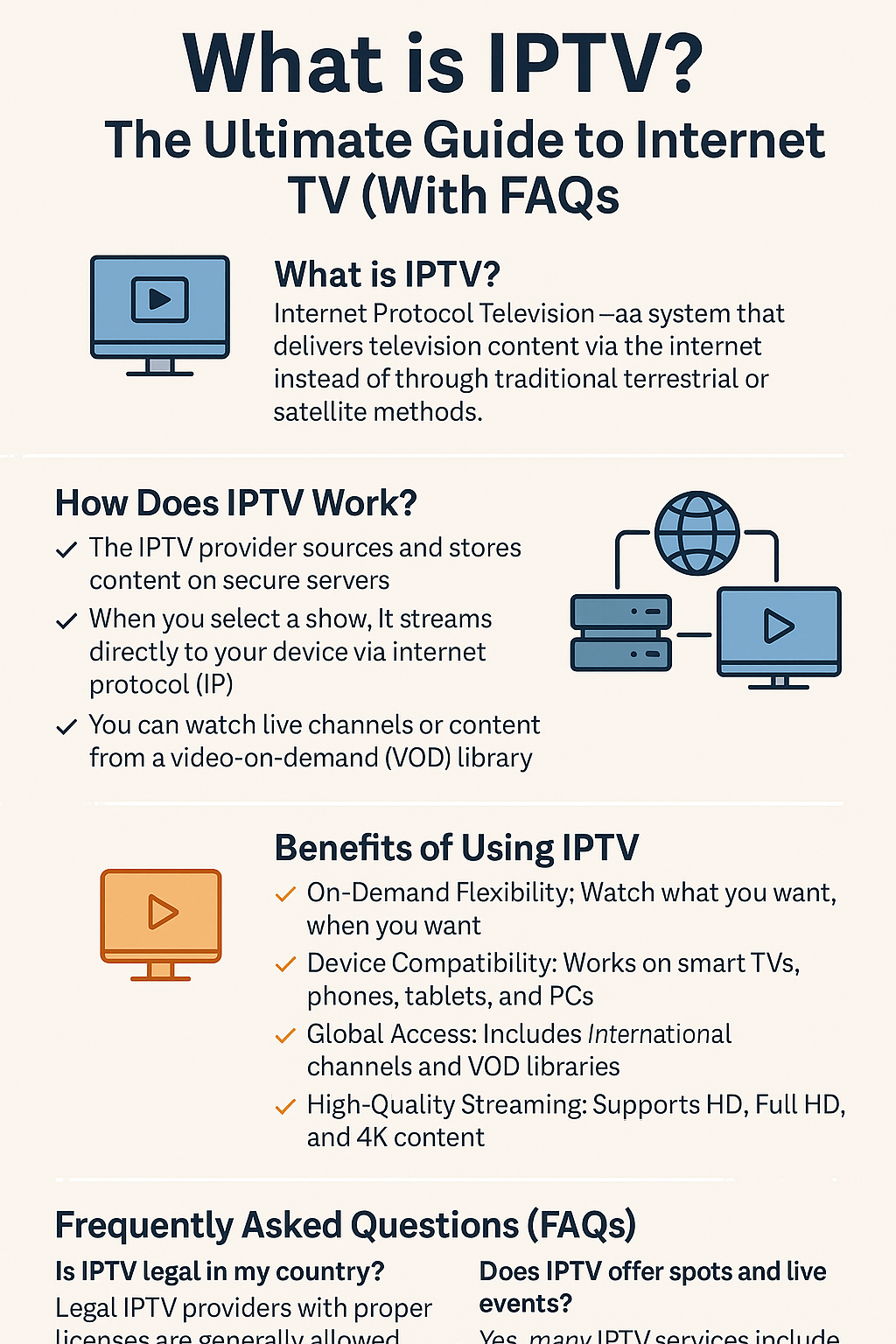 What is IPTV? The Ultimate Guide to Internet TV (With FAQs) 1 what is iptv