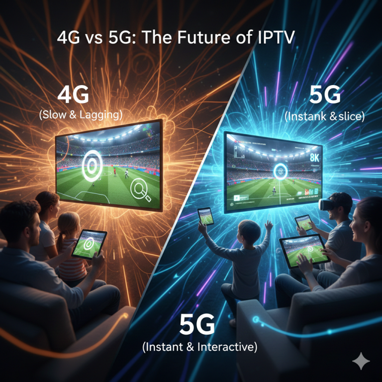 4G vs 5G: How the Next Generation of Connectivity is Revolutionizing IPTV in 2026 1 4G vs 5G