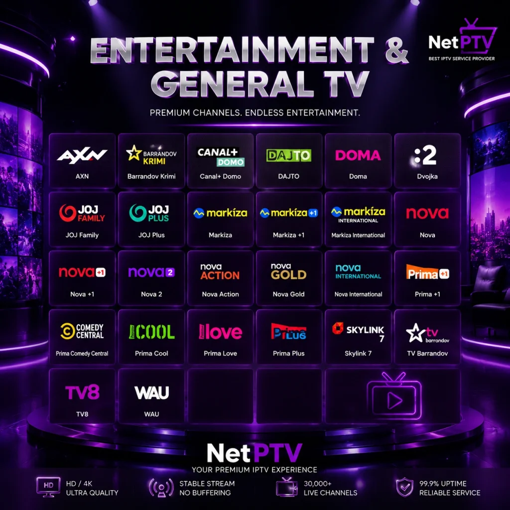 czech entertainment channels – netptv