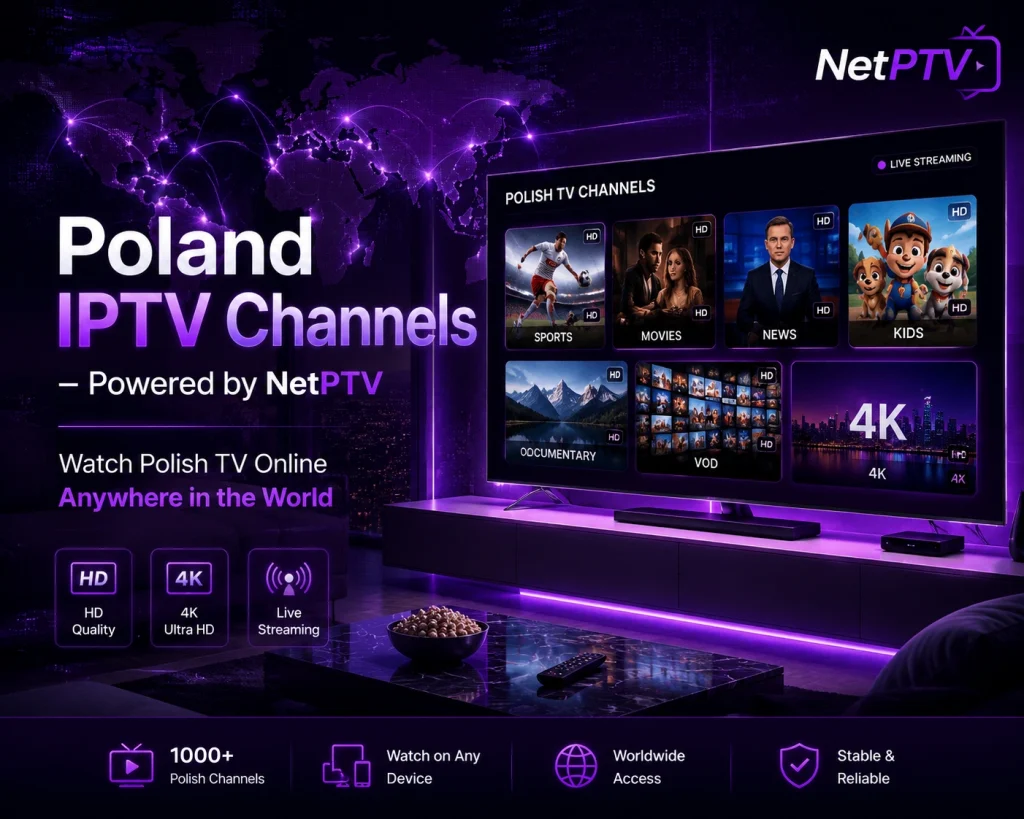 Poland Channels List - NetPTV