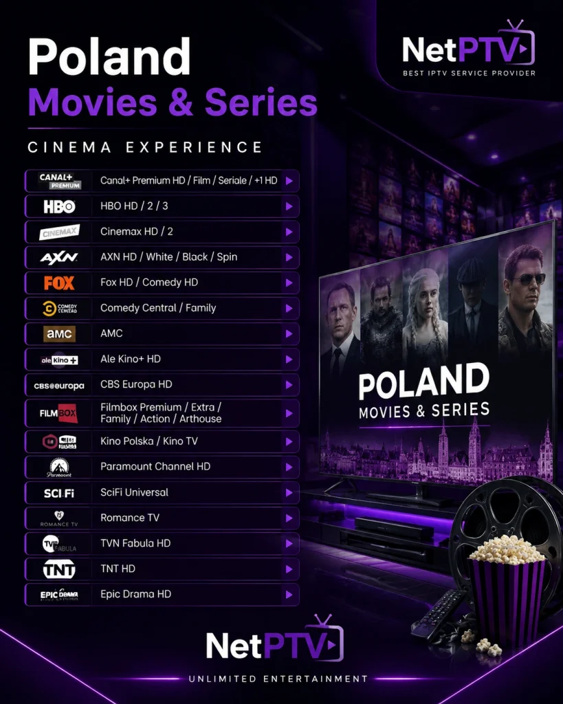 poland movie channels list - NetPtv