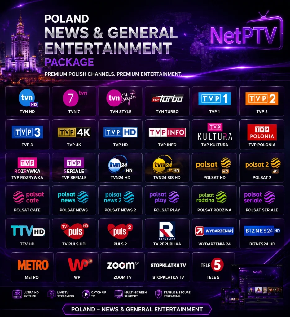 poland tv news channels - NetPTV