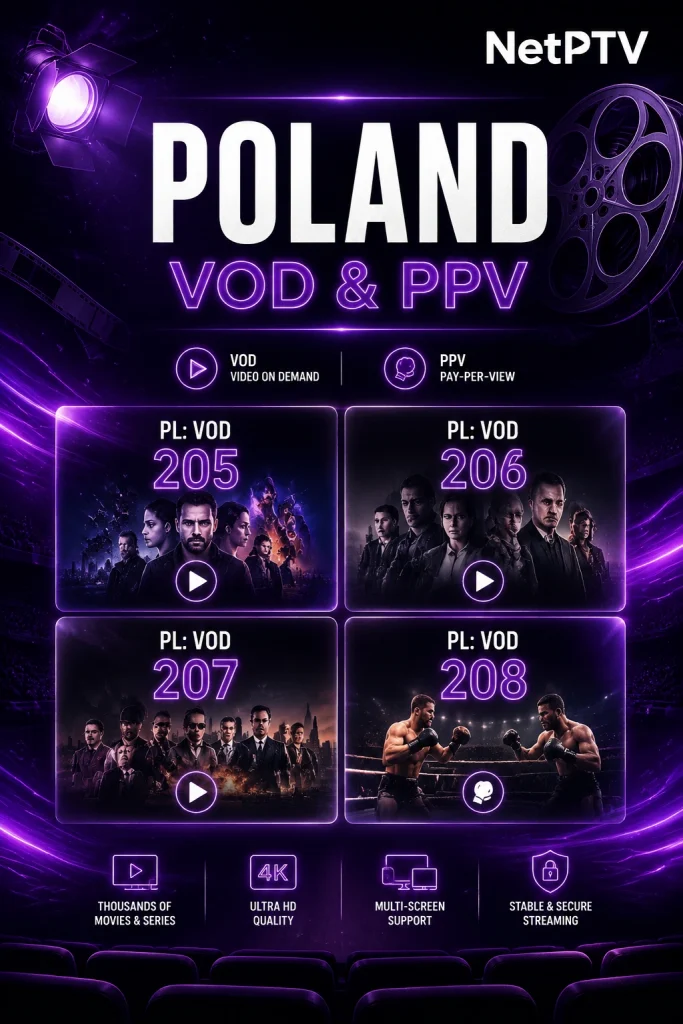 poland vod ppv channels - NetPTV
