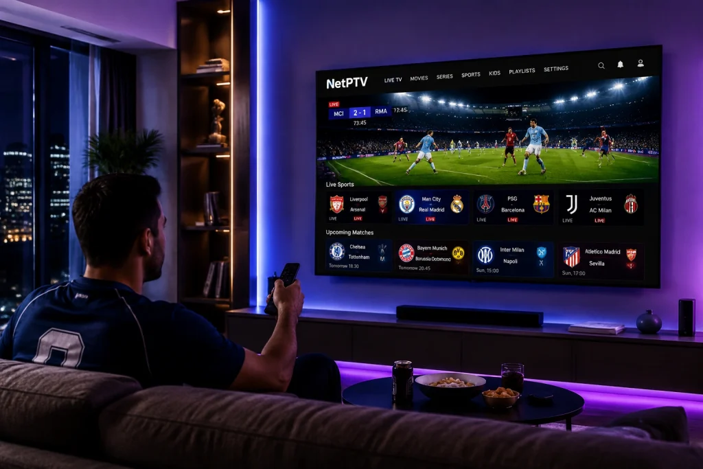 NetPTV Buy Sports IPTV – Live 4K Sports Streaming
