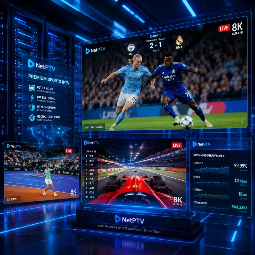 The Essentials of Premium Live Sports IPTV - NetPTV