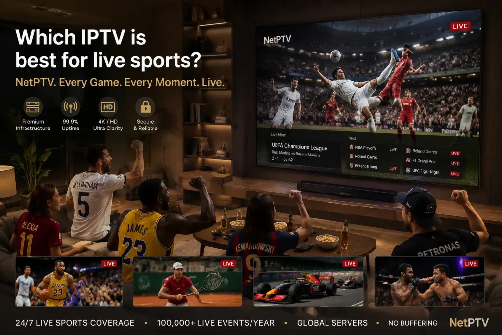 Which IPTV Is Best for Live Sports? NetPTV Streaming Experience