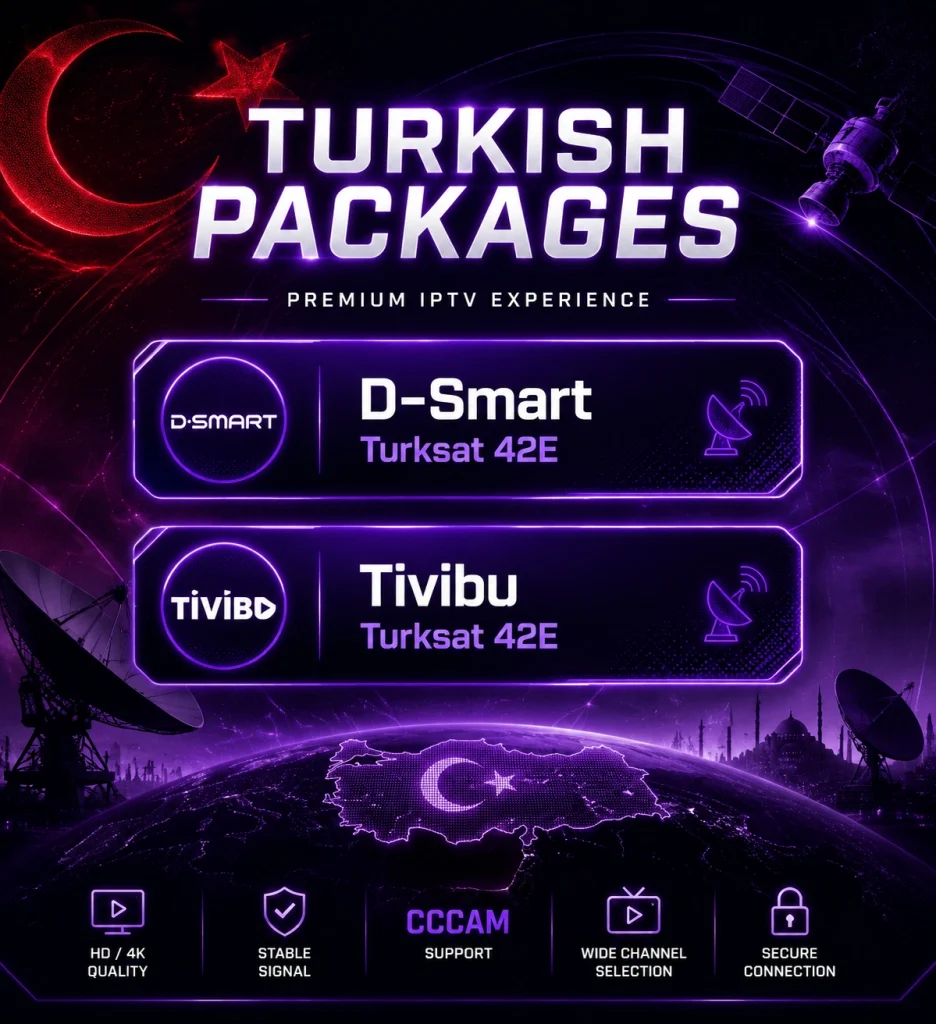 turkey cccam packages - NetPTV
